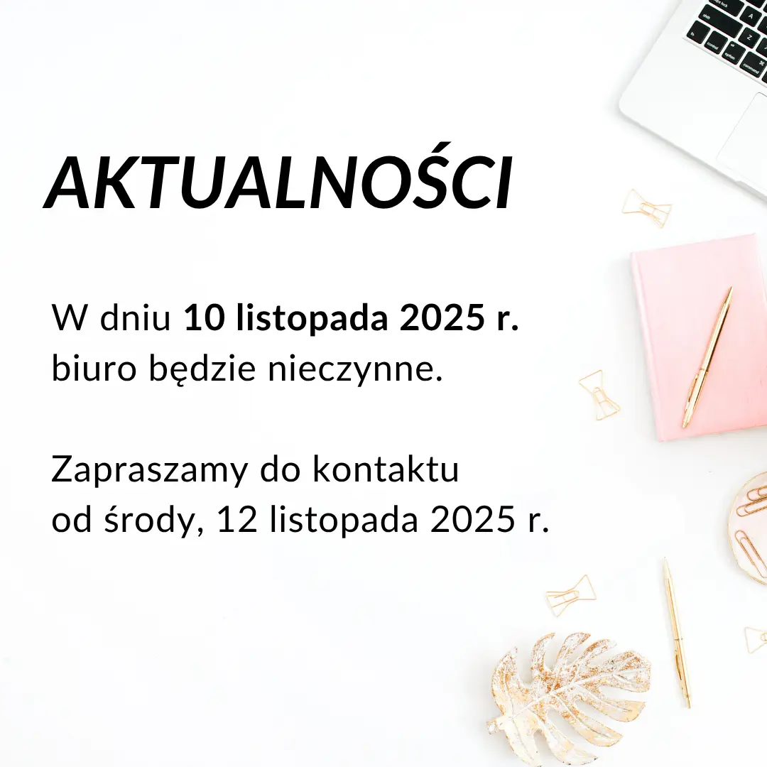 Przerwa w pracy biura