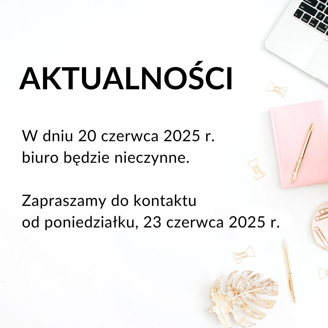 Przerwa w pracy biura